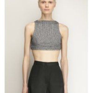 David Michael knit crop top